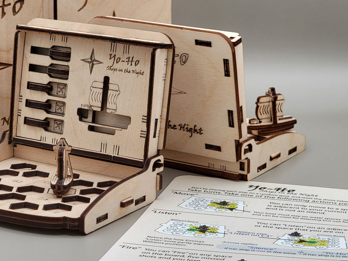 Yo-Ho Ships in the Night© (2x) Assembled