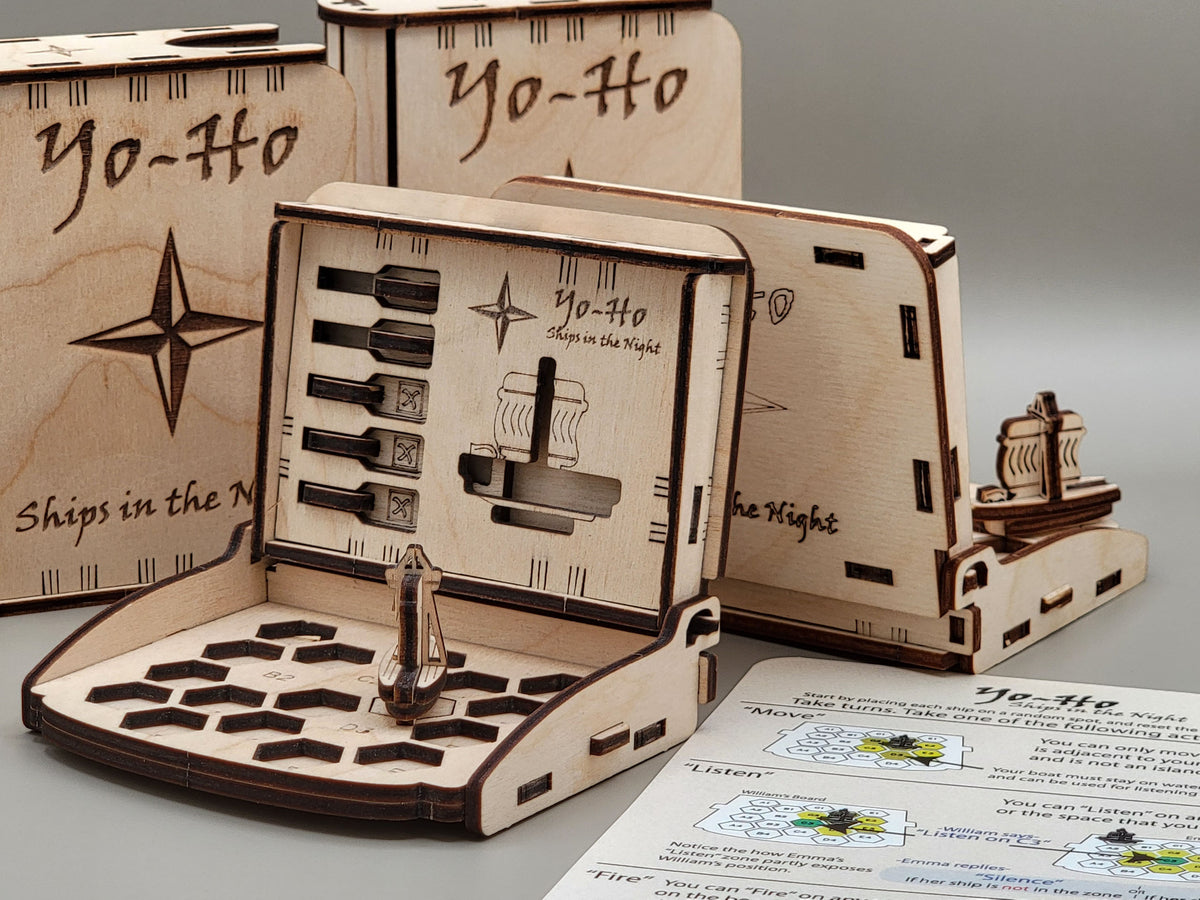Yo-Ho Ships in the Night© (2x) Assembled