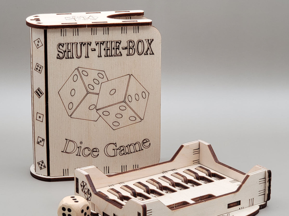 Shut the Box - Wood Kit