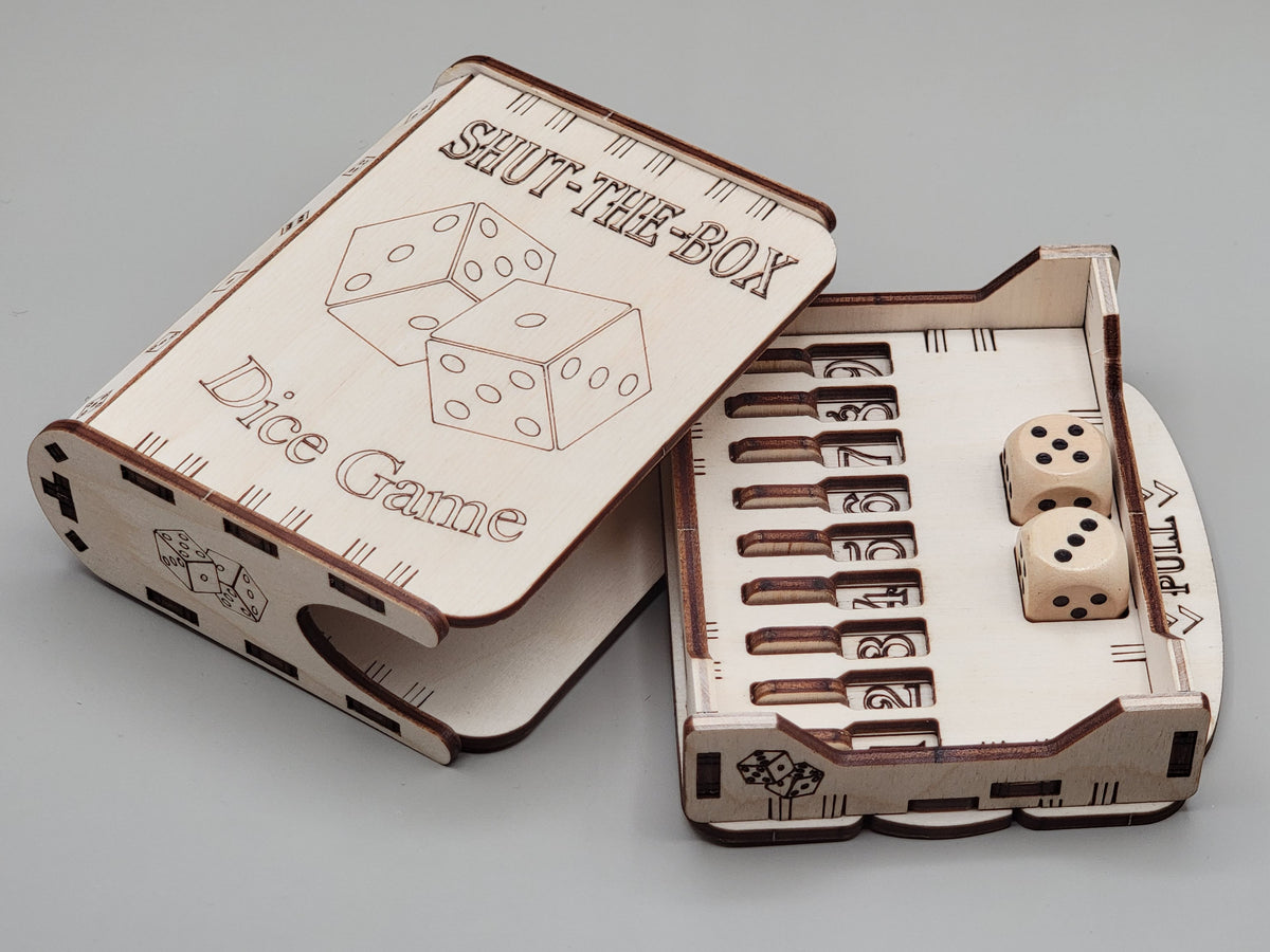 Shut the Box - Wood Kit